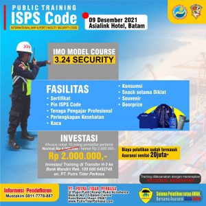 Port Security Guard - ISPS Code - 09 Desember 2021