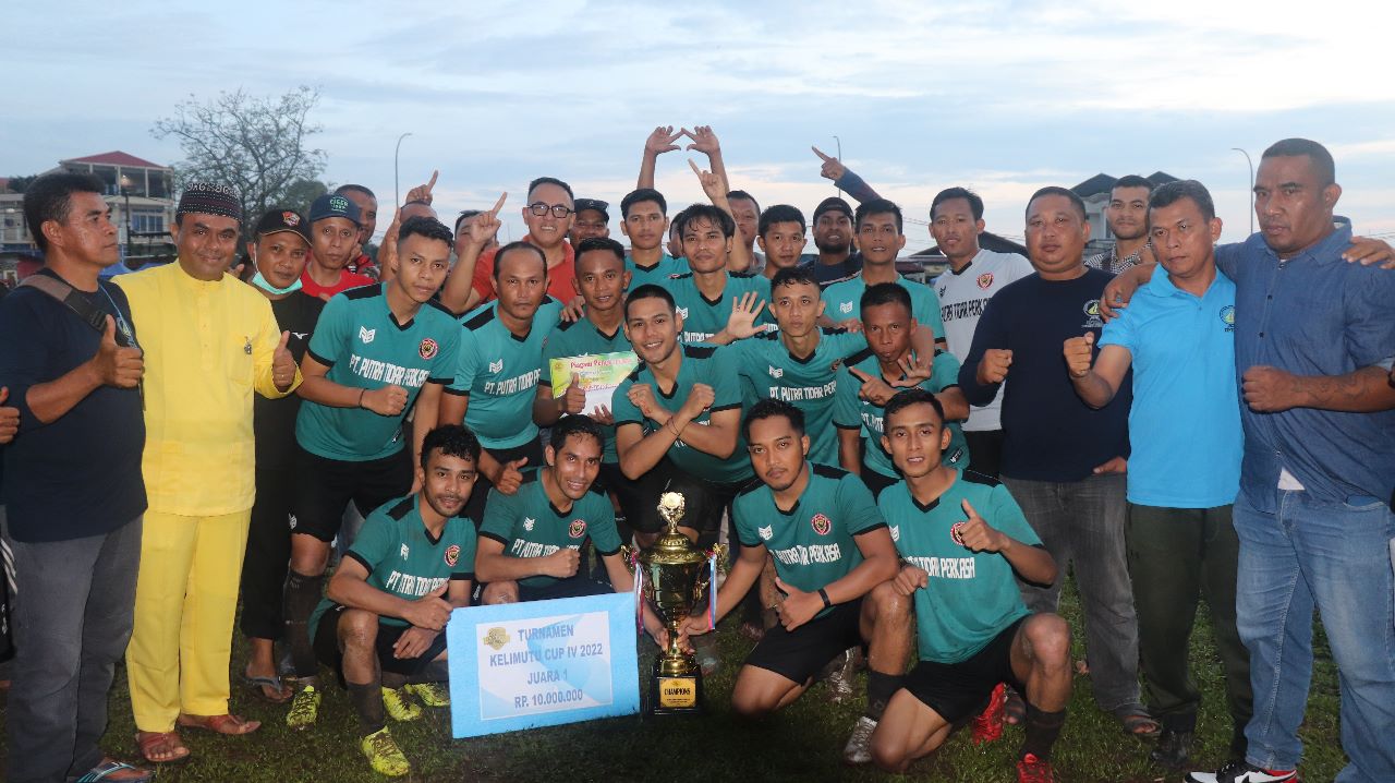 You are currently viewing Tim Sepak Bola Satpam PTP “Macan Tidar FC”  Juarai Kelimutu Cup IV 2022