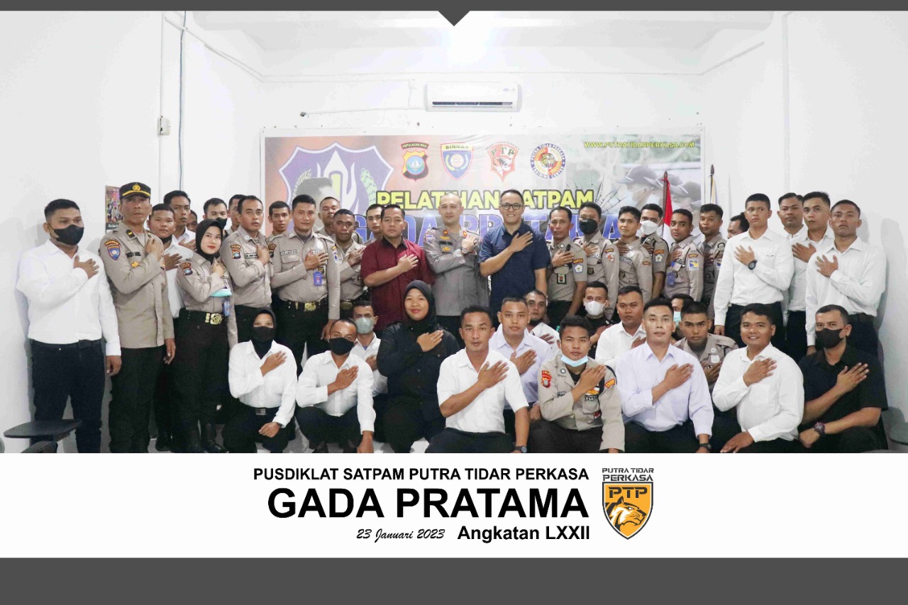 You are currently viewing Gelar Pelatihan Satpam Gada Pratama Angkatan LXXII, Pusdiklat Satpam Putra Tidar Perkasa Lahirkan Satpam Handal